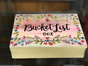 Bucket list box